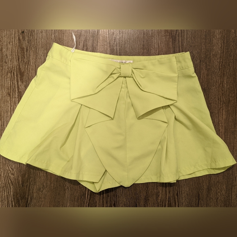 Neon Yellow-Green Now Shorts Women Size UK 10 (US6) Emma In the World
